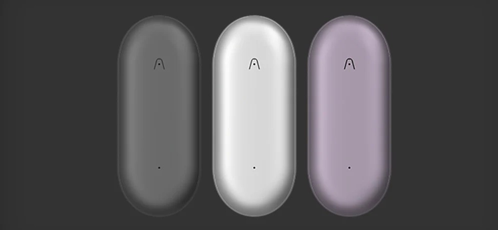 PLAUD NotePinのカラーバリエーションはグレー、シルバー、パープルの3色